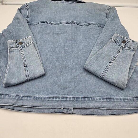 Women with Control XL My Wonder Denim Collection Denim Jacket A516243 NWT - Picture 13 of 16